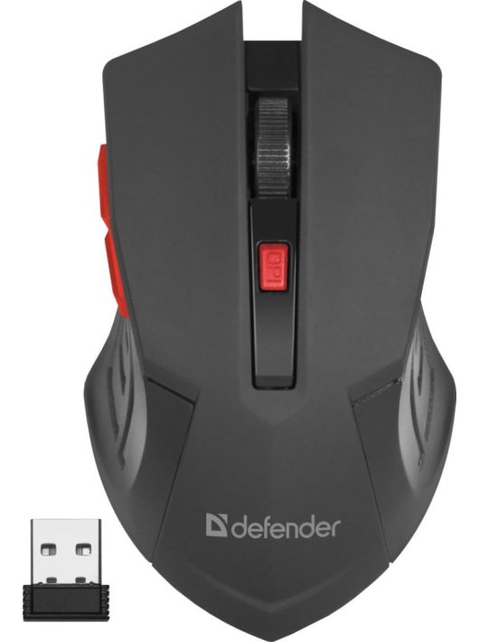 Defender MM-275 RF Accura Wireless Mouse Black/Red