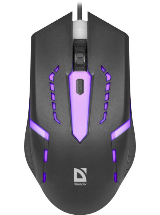 Defender MB-600L Flash RGB Gaming Mouse Black