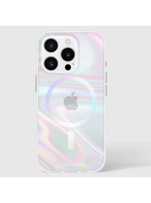 Case-Mate Soap Bubble magsafe case iPhone 16 Pro Iridescent