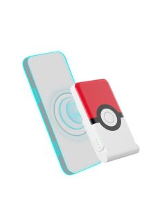   OTL Technologies Pokémon Pokéball  5000mAh Magnetic Wireless PowerBank Red