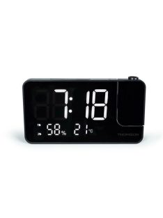 Thomson CP100T Projection Alarm Clock with Temperature Black