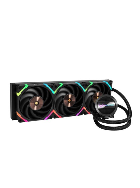 Valkyrie Dragonfang 360 ARGB AiO CPU Liquid Cooler Black