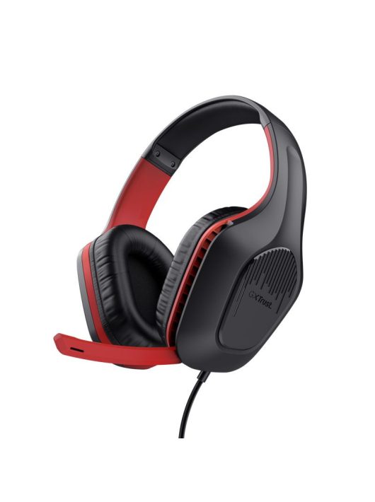 Trust GXT415 Zirox Lightweight Gaming Headset for Switch Black/Red