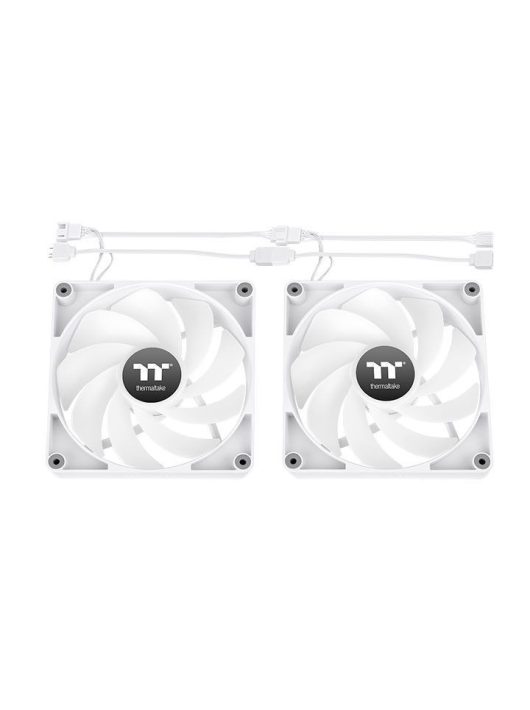 Thermaltake CT140 Reverse ARGB Sync PC Cooling Fan White (2-Fan Pack)