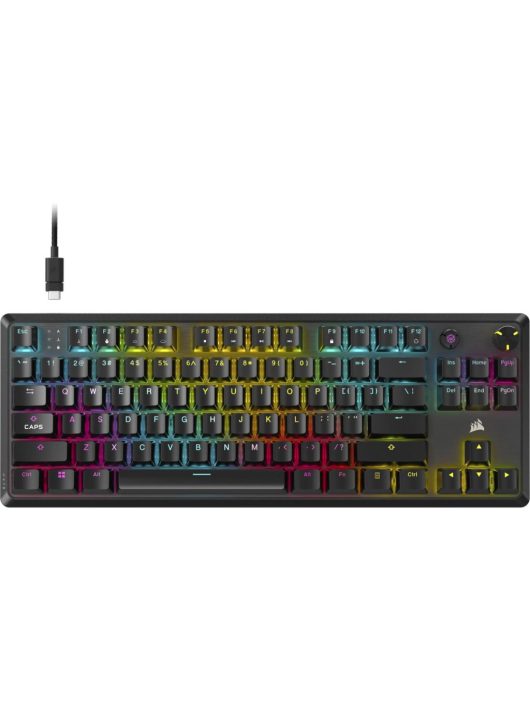 Corsair K70 Core TKL RGB Red Mechanical Gaming Keyboard Black US