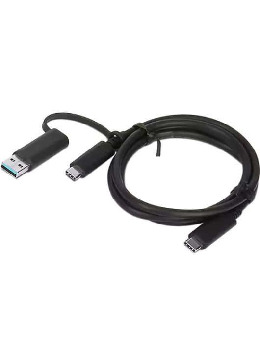 Lenovo Hybrid USB-C with USB-A Cable 1m Black