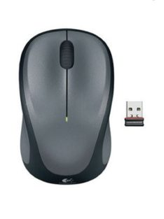 Logitech M235 Wireless Mouse Black/Grey