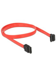   DeLock Cable SATA 3 Gb/s receptacle straight > SATA receptacle upwards angled 50cm Red