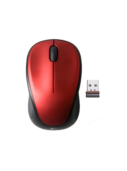 Logitech M235 Wireless Mouse Red