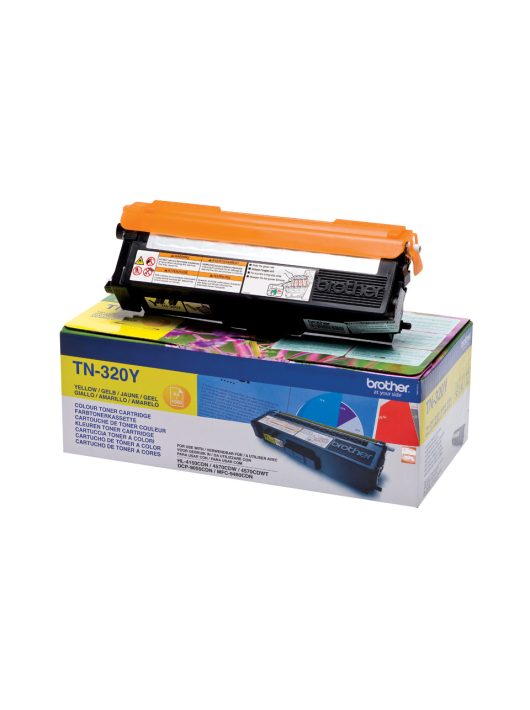 Brother TN-320Y Yellow toner 