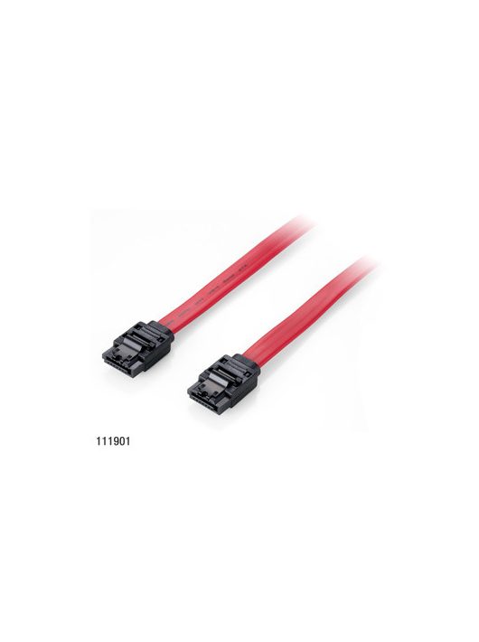 EQuip SATA3 adatkábel, 1m Red