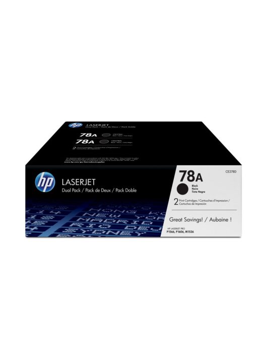 HP CE278AD (78A) 2-pack Black toner