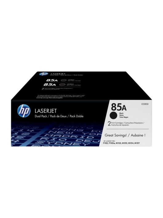 HP CE285AD (85A) 2-pack Black toner 