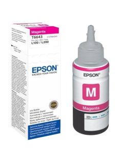 Epson T6643 L100/L200 Magenta tintapatron