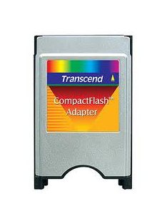 Transcend PCMCIA Adapter F/ CF CARD Card Reader 