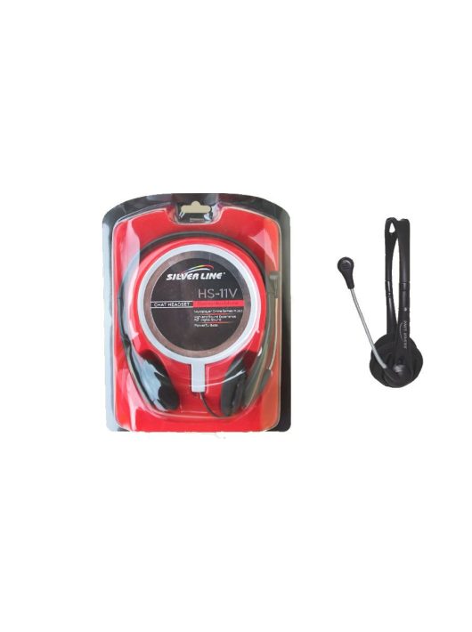 Silverline HS-11V Headset Black