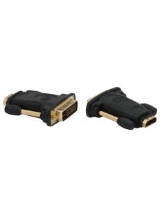 Delight DVI-I (Dual Link) (24+1) - HDMI Adapter  Black