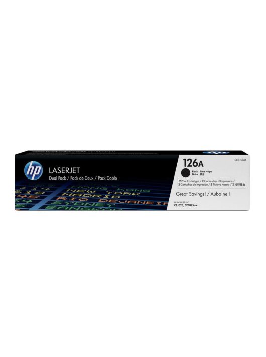 HP CE310AD (126A) 2-pack Black toner