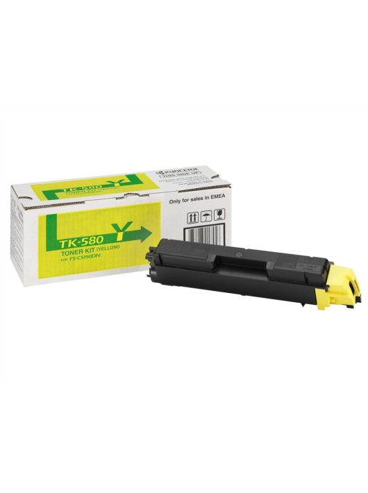 Kyocera TK-580Y Yellow toner