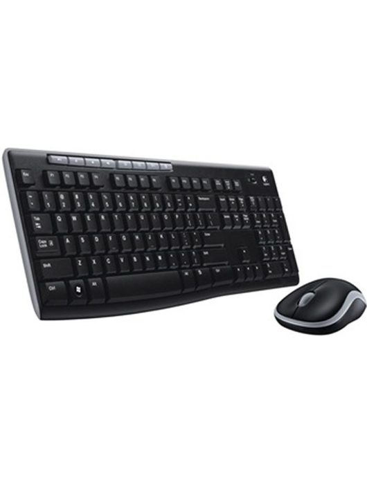 Logitech MK270 Wireless Billentyűzet + Egér Black HU