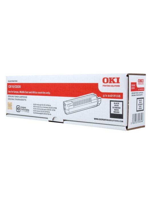 Oki C810/C830 8000 oldal Black