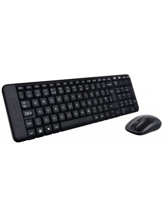 Logitech MK220 wireless billentyűzet + optikai egér Black US