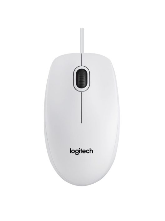 Logitech B100 Optical USB Mouse White