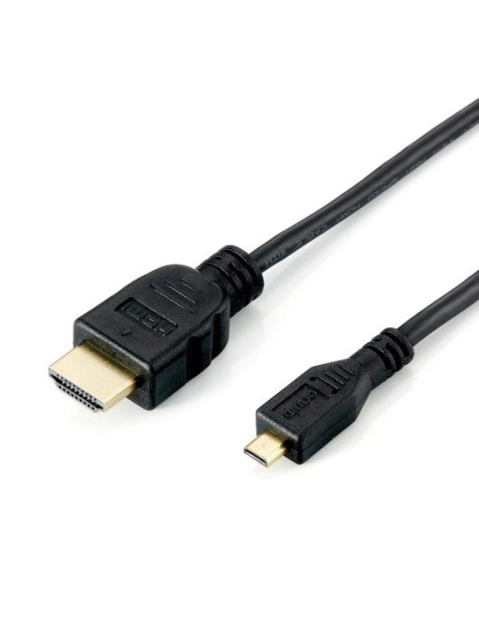 EQuip HDMI - Micro HDMI 1.4 cable 2m Black