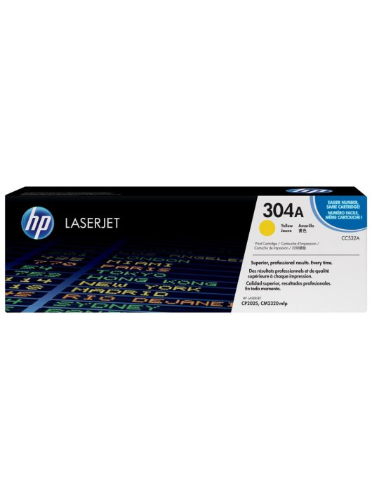 HP CC532A (304A) Yellow toner