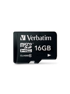 Verbatim 16GB microSDHC Premium Class10 adapter nélkül 