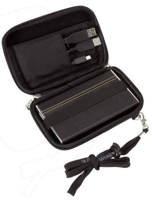 RivaCase 9101 Davos (PU) HDD/GPS Case Black