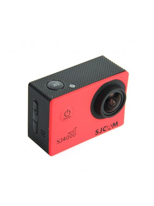 SJCAM SJ4000 Wi-Fi Sportkamera Red Waterproof Case