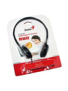 Genius HS-M200C Headset Black