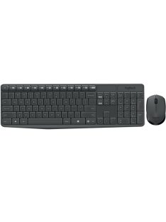 Logitech MK235 Wireless Combo billentyűzet + egér Black HU