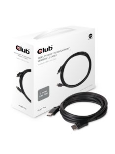 Club3D DisplayPort - DisplayPort ver1.2 kábel 3m Black