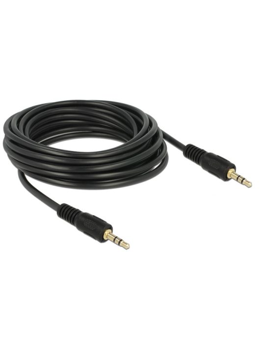 DeLock Jack 3,5mm apa/apa audio kábel 5m