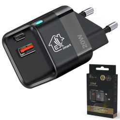 Extralink Smart Life charger 20W, töltő, USB-C, USB-A