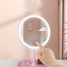 Extralink Lifestyle, Kosmetikt mirror, LED Hintergrundbeleuchtung, Rosa
