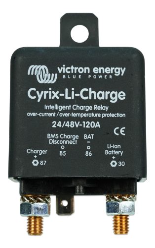 Victron Energy Cyrix-Li-charge 24/48V-120A intelligens töltésleválasztó relé