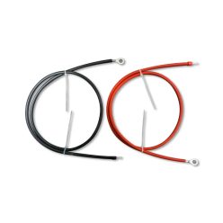 Regulátor-akkumulátor csatlakozó kábel 2x1M 6mm2