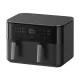 Xiaomi Dual Zone légsütő 10L fekete | Légsütő, air fryer | 2700 W, 3,5 L + 6,5 L