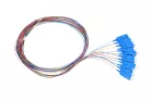 Extralink SC/UPC pigtail kit, single-mode, 900um, G.657A1, 1 meter, 12 pieces, 12 colors