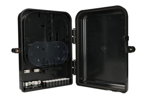 Extralink Eliza, fiber optic distribution box, 16 fibers, black