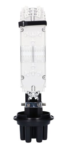 Extralink Tina, FTTX closure element, 4 trays, 96 fibers, outdoor