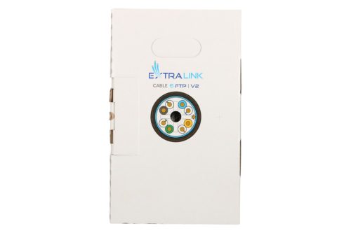Extralink CAT6 FTP (F/UTP) V2 outdoor, twisted pair, 305 m