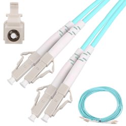   Extralink LC/UPC-LC/UPC, jelátviteli kábel, multi módusú, OM3, duplex, 3 mm, 1 m