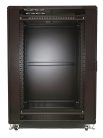 Extralink 27U 600x1000 black, standing rack cabinet, rackmount