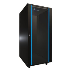 Extralink 27U 600x800 black, rack cabinet, standing