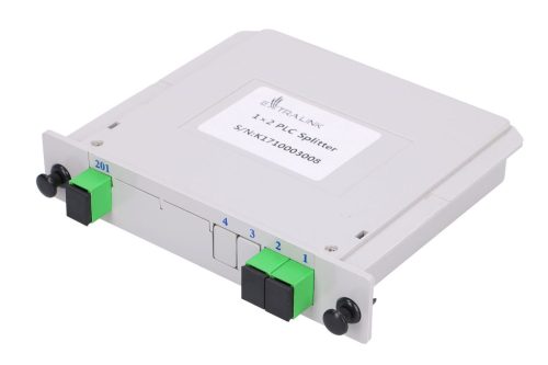 Extralink 1:2 PLC SC/APC, divisible, slot type splitter