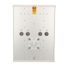 Extralink EXSEC15-90, szektorantenna, 5GHz MIMO 4x4, 90°, 15dBi, kifejezetten a Mimosa A5C számára kifejlesztve.